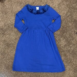 Crew cuts Blue Ruffled Kids Dress
